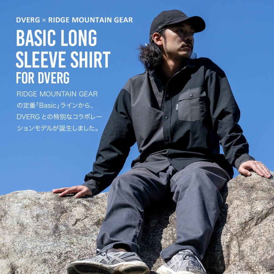 トップス RIDGE MOUNTAIN GEAR Long Sleeve Shirt DVERG ドベルグ RIDGE MOUNTAIN GEAR Basic Long Sleeve Shirt for