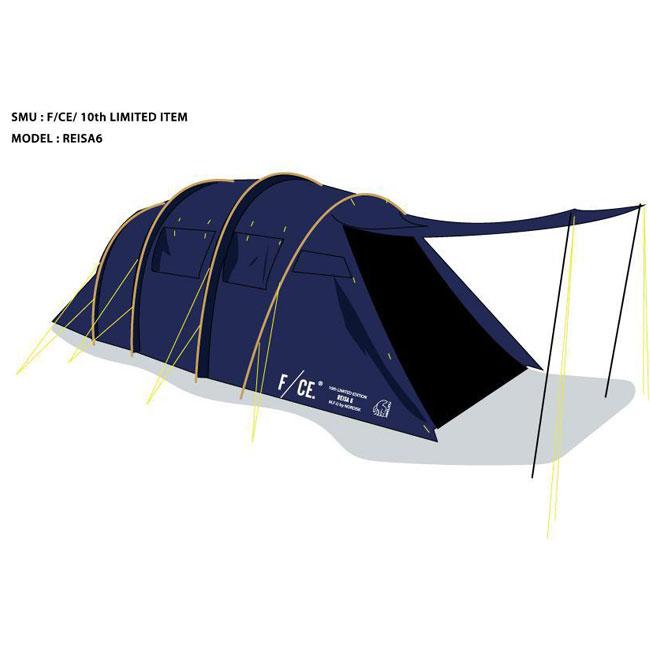 F/CE. F/CE×NORDISK エフシーイー×ノルディスク 10THレイサ6 F/CE. F/CE×NORDISK エフシーイー×ノルディスク 10THレイサ6