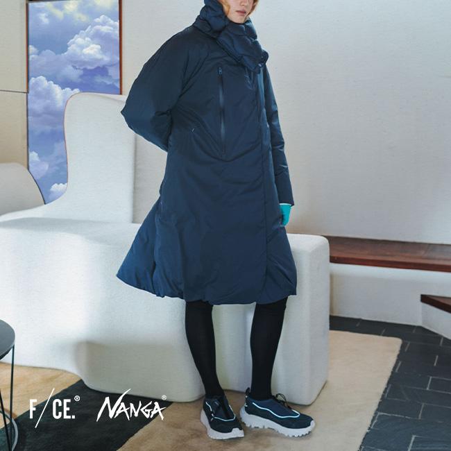 F/CE. × NANGA エクスクルーシブ　スタンドカラーダウンコート F/CE. (エフシーイー) × NANGA FT NEW STAND LONG COAT / ナンガ