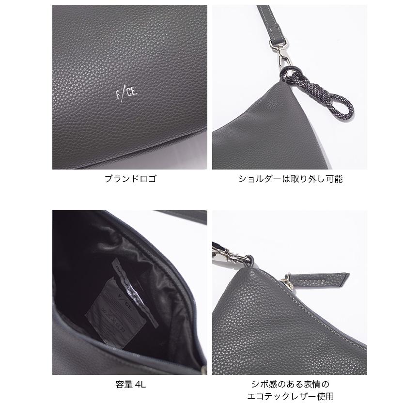 F/CE.（エフシーイー） F/CE テックレザークロスボディポシェット