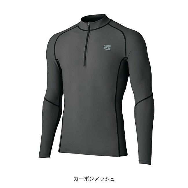 finetrack ファイントラック ラピッドラッシュジップネック メンズ FWM0422 ハーフジップ 長袖 ロングスリーブ ベースレイヤー アンダーウェア 下着 2026春夏 |  | 09