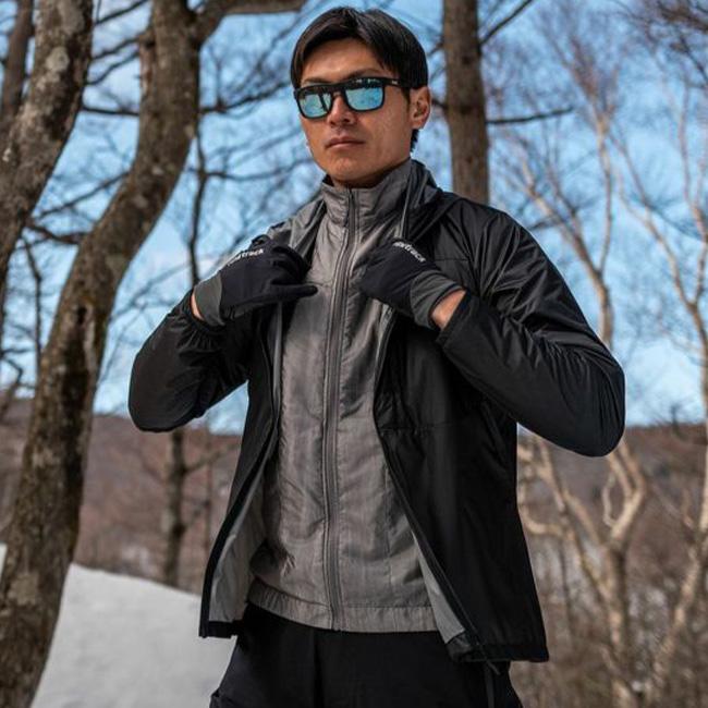 ファイントラック フロウラップ フーディ L ブラック finetrack（ファイントラック） / フロウラップEXPフーディ/ブラック