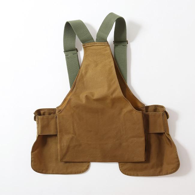 美品‼️フィルソン/FILSON ハンティングゲームベスト‼️オイル加工‼️USA FILSON フィルソン ティンゲームバッグ 8051-45-70505 メンズ