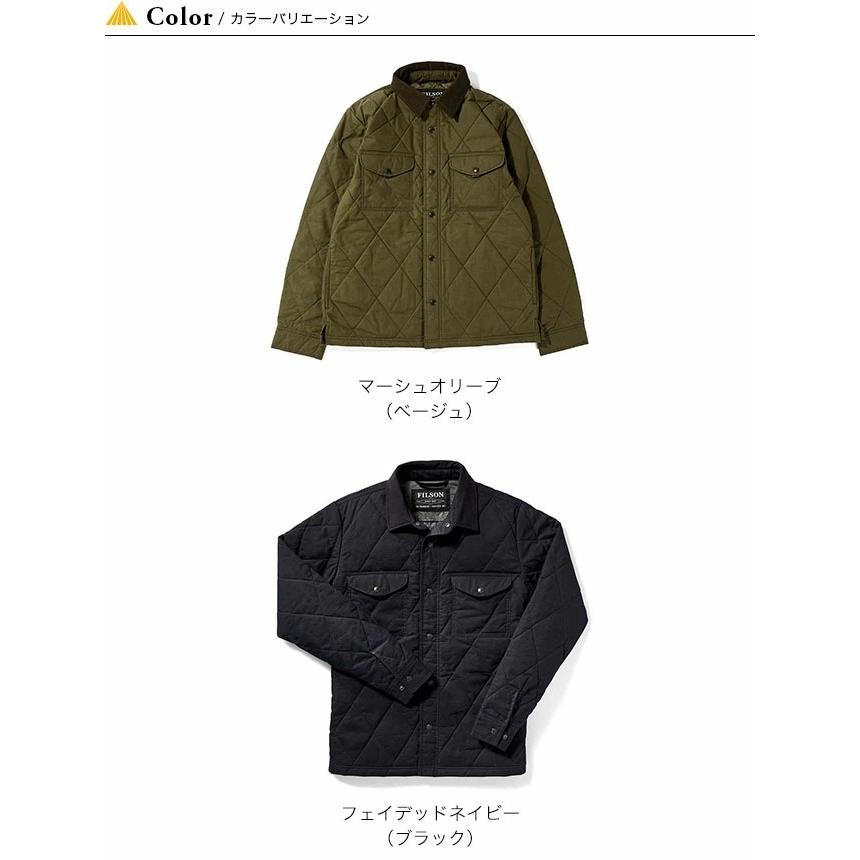 FILSON フィルソン ハイダーキルテッドジャックシャツ メンズ FILSON フィルソン ハイダーキルテッドジャックシャツ メンズ