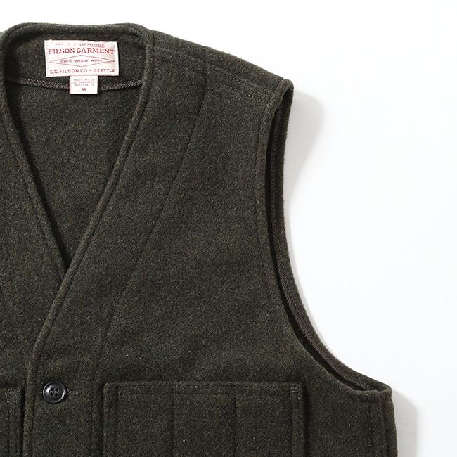 FILSON（フィルソン） マッキノーウールベスト メンズ 8049-45-70006