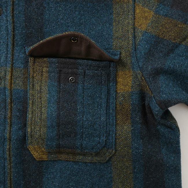 FILSON（フィルソン） ラインドマッキノーウールジャックシャツ メンズ