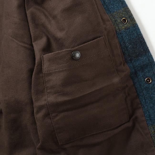 FILSON（フィルソン） ラインドマッキノーウールジャックシャツ メンズ