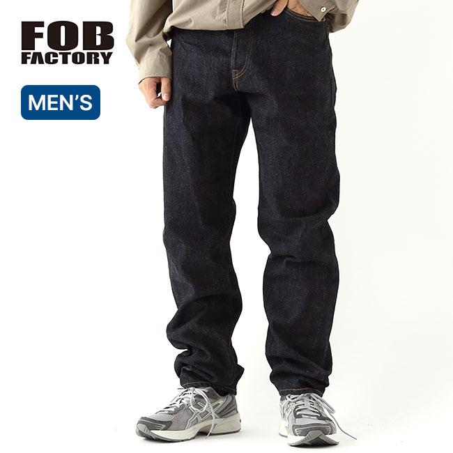 FOB FACTORY エフオービーファクトリー セルビッチデニムテーパード5P 