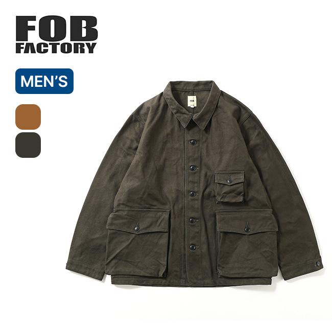 新品未使用、タグ付き、F.O.B factory HUNTING JACKET Amazon.co.jp: FOB FACTORY FOB Factory Heavy Cotton Twill