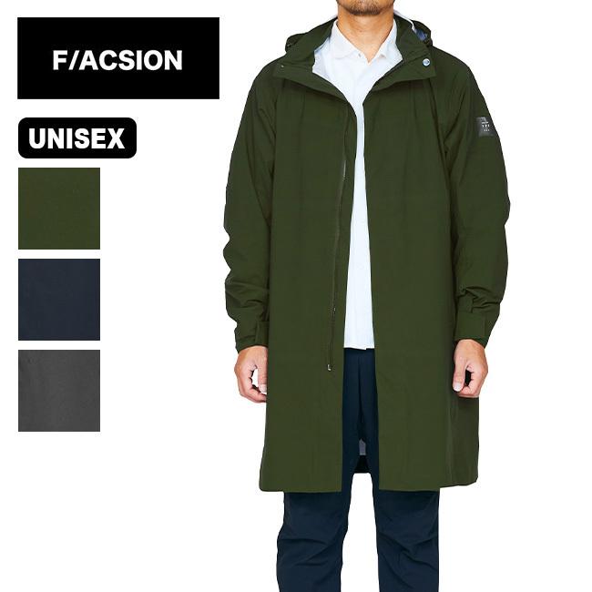 F/ACSION ファクション 兼六 ユニセックス FA001 コート レイン
