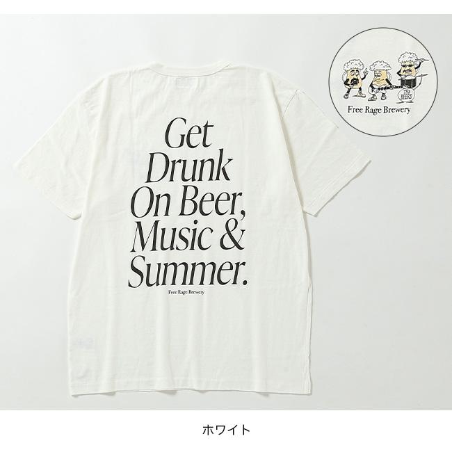 free rage（フリーレイジ） リサイクルコットンTee ゲット ドランク