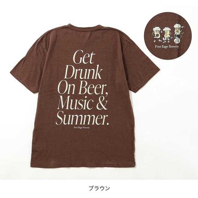 free rage（フリーレイジ） リサイクルコットンTee ゲット ドランク
