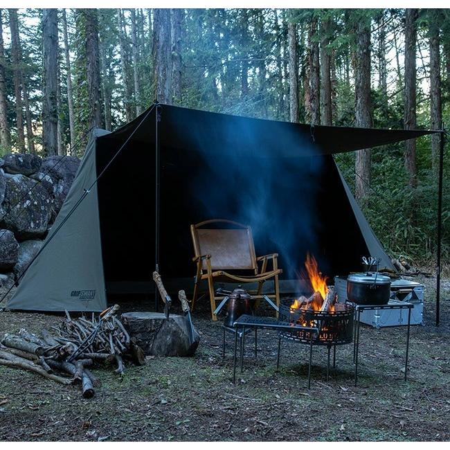 grip swany FIREPROOF GS TENT jet black - アウトドア