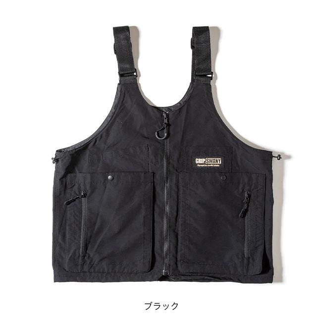 グリップスワニー　トートバッグになるベスト これさえあればバッグ要らず。グリップスワニーのベストは