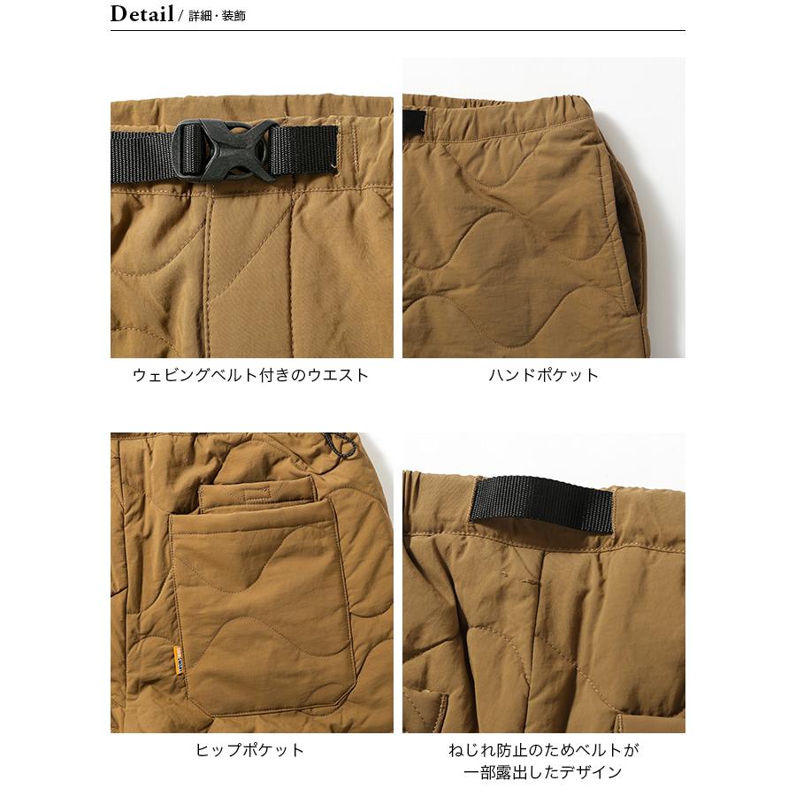 GRIP SWANY グリップスワニー キルトインサレーションパンツ