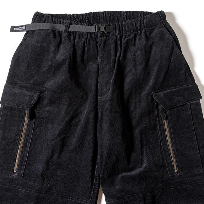 GRIP SWANY コーディロイブッシュパンツ ダークグレー L 25AW