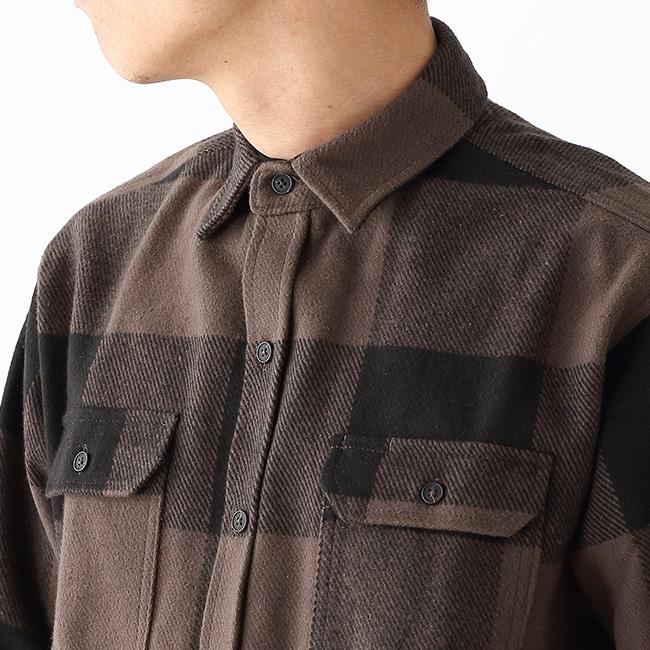 GRIP SWANY（グリップスワニー） フランネルフィールドシャツ メンズ