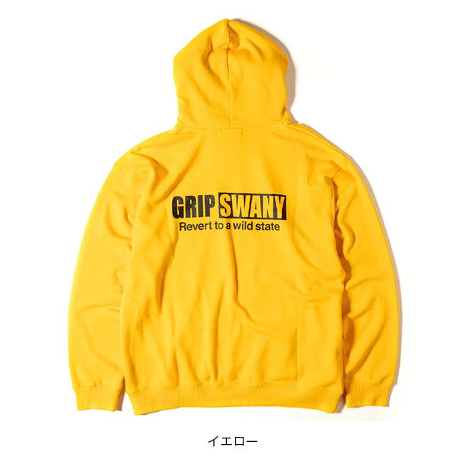 GRIP SWANY グリップスワニー GSスウェットフーディー GSMCT-075 GS