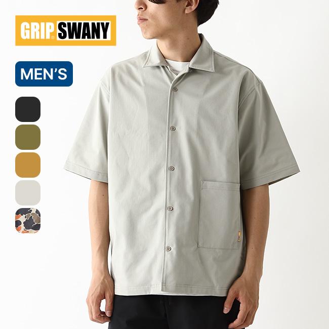 GRIP SWANY グリップスワニー　半袖シャツ GRIP SWANY グリップスワニー メンズ アウトドア 半袖シャツ