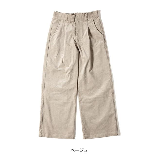 GRIP SWANY グリップスワニー コーデュロイストレッチワイドパンツ