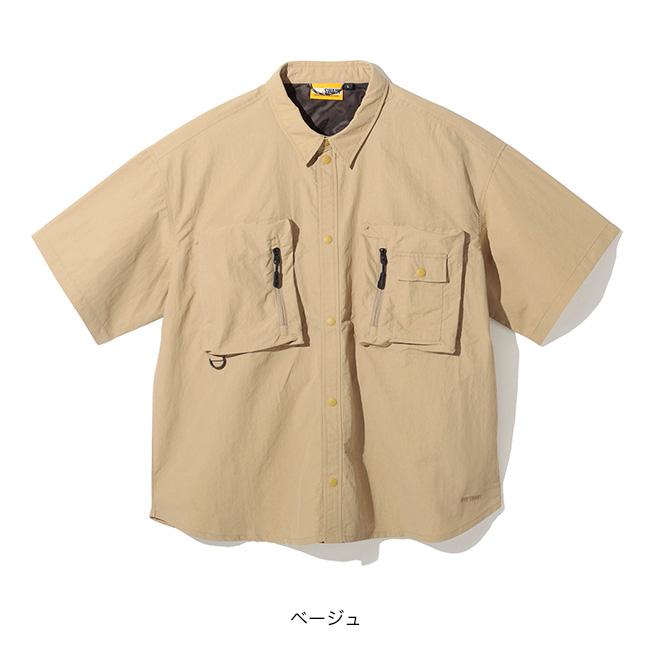 GRIP SWANY グリップスワニー GSユーティリティボックスシャツ GSUSH-136 GS UTILITY BOX SHIRTS メンズ トップス 羽織り 半袖 ショートスリーブ 2026 春夏の画像