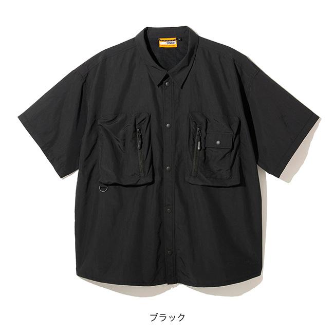 GRIP SWANY グリップスワニー GSユーティリティボックスシャツ GSUSH-136 GS UTILITY BOX SHIRTS メンズ トップス 羽織り 半袖 ショートスリーブ 2026 春夏の画像