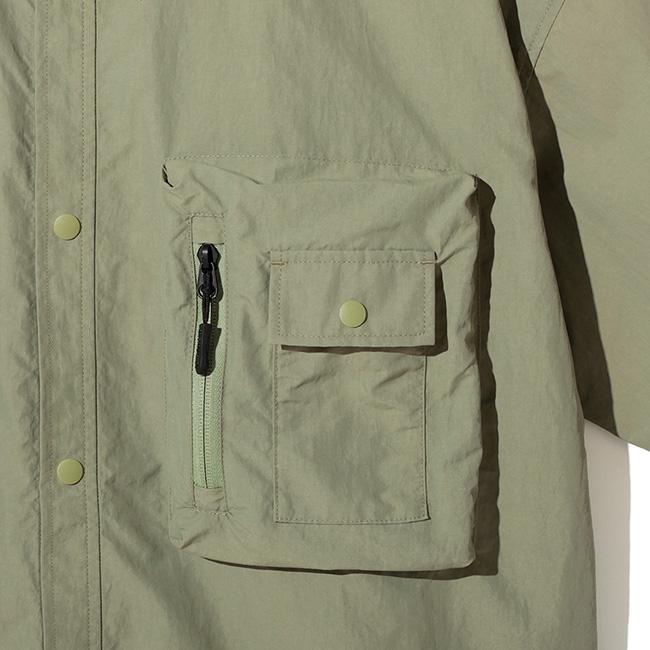 GRIP SWANY グリップスワニー GSユーティリティボックスシャツ GSUSH-136 GS UTILITY BOX SHIRTS メンズ トップス 羽織り 半袖 ショートスリーブ 2026 春夏の画像