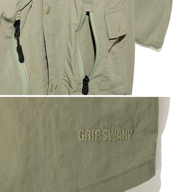 GRIP SWANY グリップスワニー GSユーティリティボックスシャツ GSUSH-136 GS UTILITY BOX SHIRTS メンズ トップス 羽織り 半袖 ショートスリーブ 2026 春夏の画像