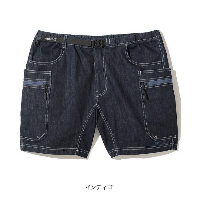Salute 52ガウン、スリップ、ショーツセット　WHカラー　Mサイズ GRIP SWANY（グリップスワニー） クールマックスデニムギアショーツ