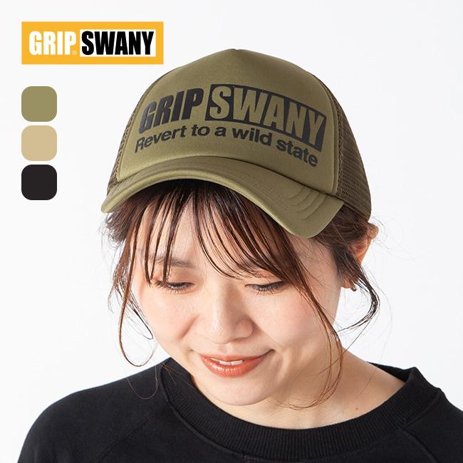 GRIP SWANY（グリップスワニー） ボックスロゴトラッカーキャップ GSUA