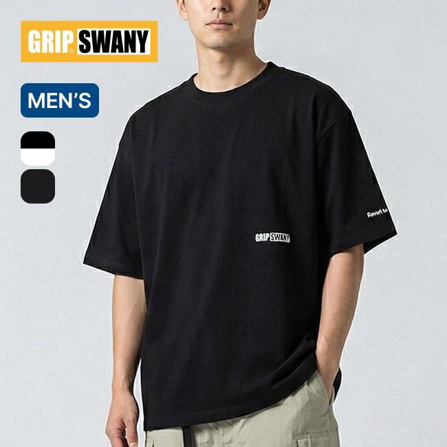 GRIP SWANY（グリップスワニー） ワイドボックスロゴTEE GSMCT-201