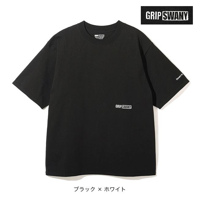 GRIP SWANY（グリップスワニー） ワイドボックスロゴTEE GSMCT-201