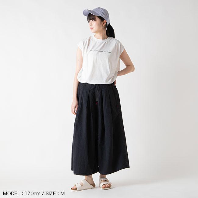 GRAMICCI グラミチ ナイロンフレアパンツ G2SW-SK034 NYLON FLARE PANT レディース ロングパンツ ボトムス ワイドパンツ 2026 春夏の画像