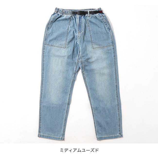Gramicci（グラミチ） ストレッチデニムルーズテーパードリッジパンツ
