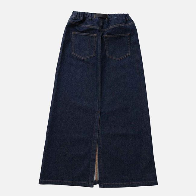 GRAMICCI（グラミチ） ストレッチデニムAラインスカート【ウィメンズ