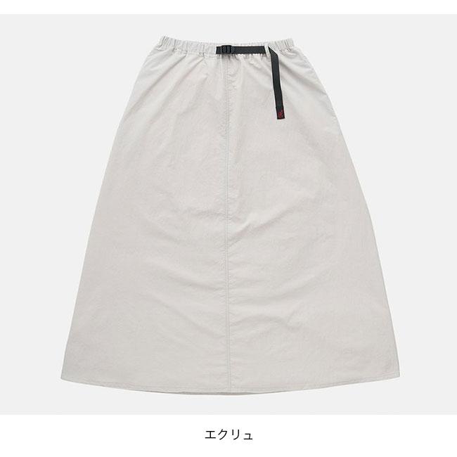 GRAMICCI グラミチ ナイロンフレアスカート GLSK6-SJP008 NYLON FLARE SKIRT レディース ボトムス スカート ロングスカート 2026 春夏の画像
