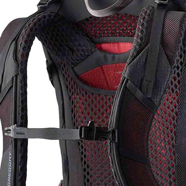 リュック　登山　赤×黒　３５リットル 楽天市場】リュック 35L ザック 軽量 背負いやすい 日帰り ハイキング