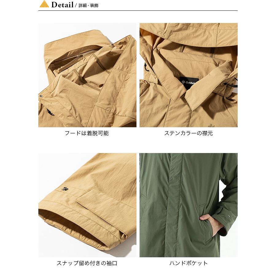 GOLDWIN ゴールドウィン モビリティパッカブルコート メンズ GOLDWIN ゴールドウィン モビリティパッカブルコート メンズ