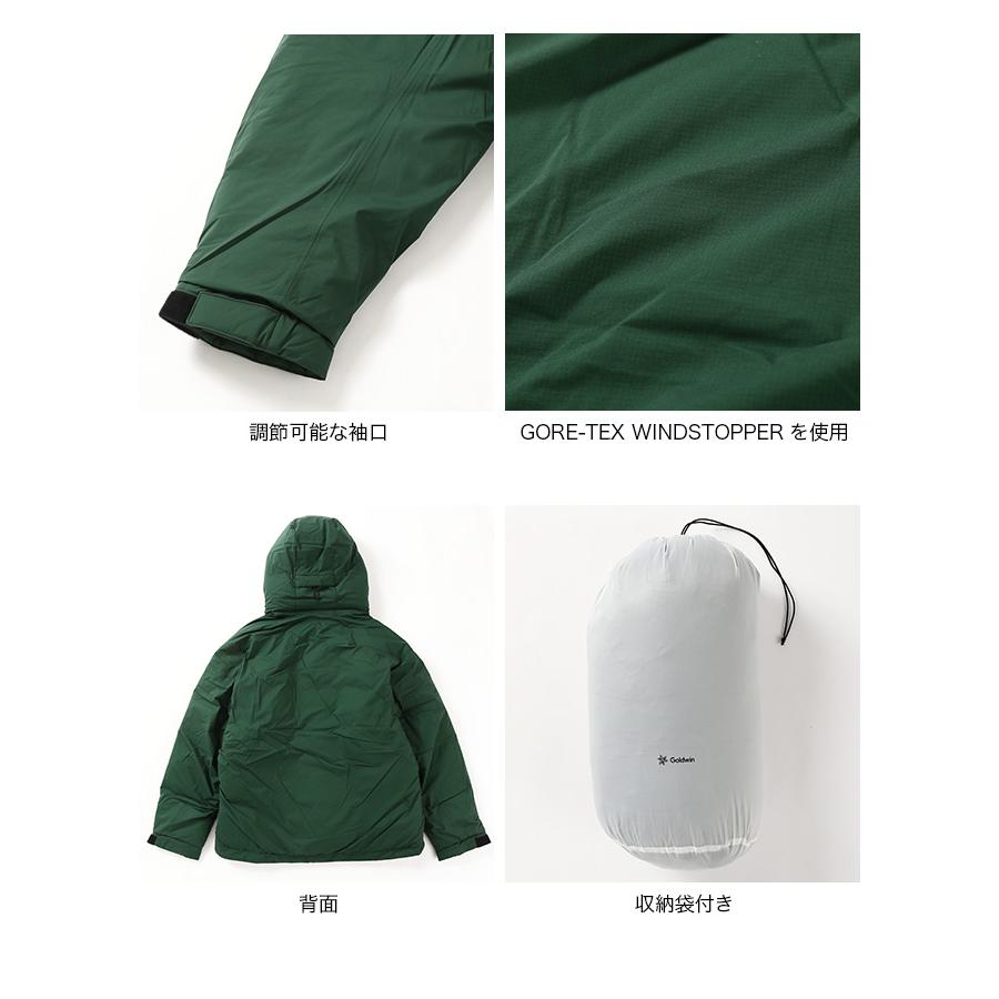 Goldwin ウィンドブレーカー Goldwin V Neck Zip Down Cardigan Black Windbreaker Goldwin