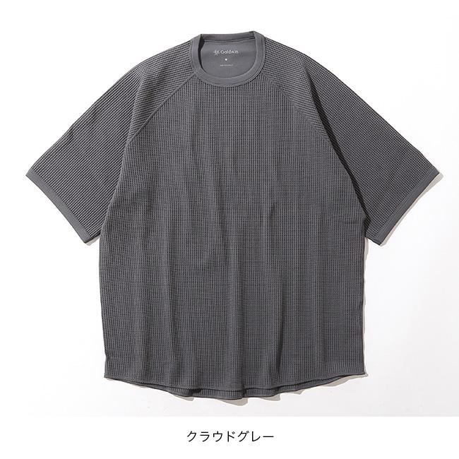 GOLDWIN ゴールドウィン ワッフルライトTシャツ ユニセックス GL65143 WF Light T-shirt メンズ レディース トップス 半袖 ワッフルT シンプル 2026 春夏の画像
