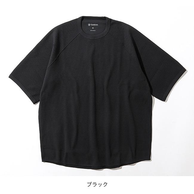 GOLDWIN ゴールドウィン ワッフルライトTシャツ ユニセックス GL65143 WF Light T-shirt メンズ レディース トップス 半袖 ワッフルT シンプル 2026 春夏の画像