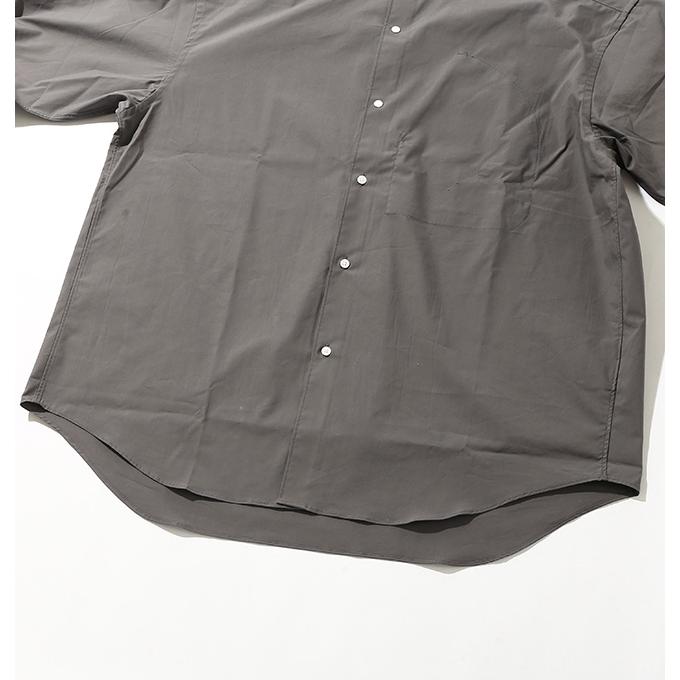 良品 Goldwin シャツ 白 サイズ2 オーバーサイズドバンドカラーシャツ GOLDWIN ゴールドウィン オーバーサイズドバンドカラーシャツ