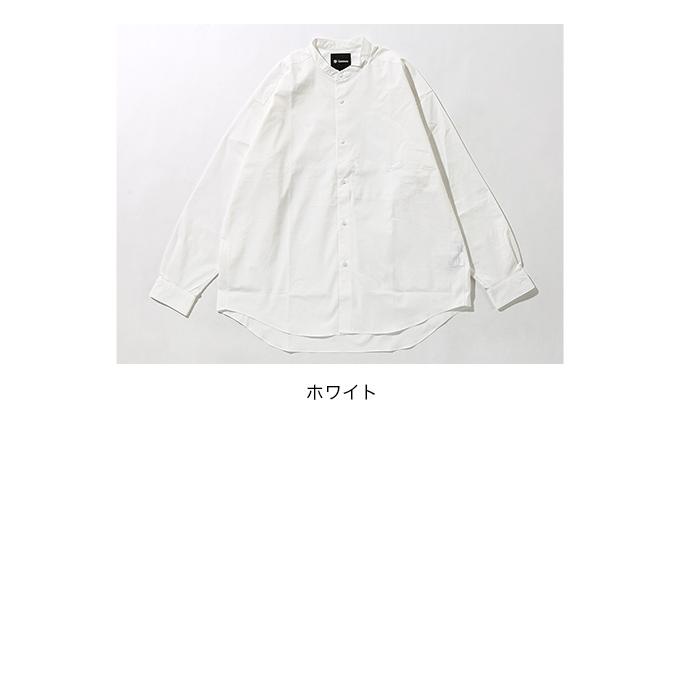 GOLDWIN ゴールドウィン オーバーサイズドバンドカラーシャツ