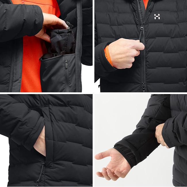 HAGLOFS（ホグロフス） スピッツダウンフードメンズ 607459 Spitz Down