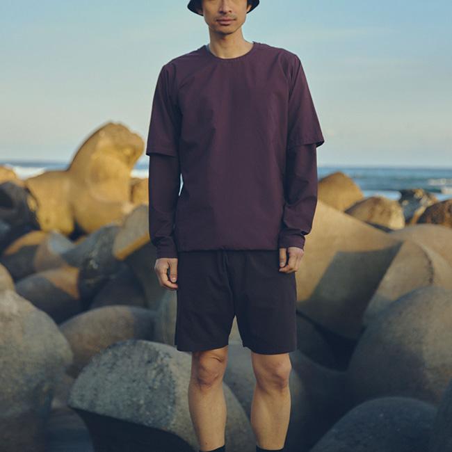 フーディニ ウェザーT メンズ レディース Tシャツ トゥルーブラック HOUDINI（フーディニ） ウェザー Tee / メンズ レディース トップス T