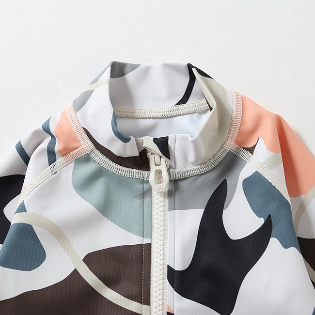 HELLY HANSEN（ヘリーハンセン） L/Sプリントフルジップラッシュガード