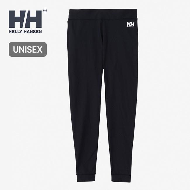 Yuyu　ヘリーハンセン ラッシュガード パンツxs 黒×ビキニSグレー HELLY HANSEN（ヘリーハンセン） HHラッシュガードパンツ ユニセックス