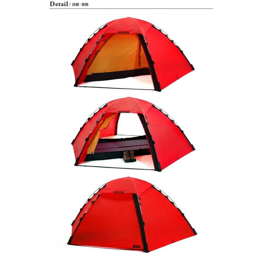 HILLEBERG（ヒルバーグ） スタイカ テント 2人用 ドーム自立型