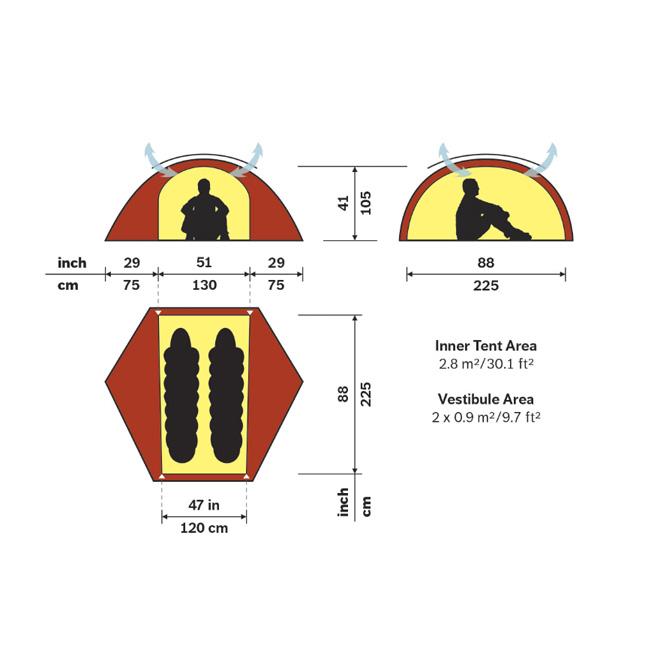 HILLEBERG（ヒルバーグ） アラック3 12770201008003 ALLAK 3 テント