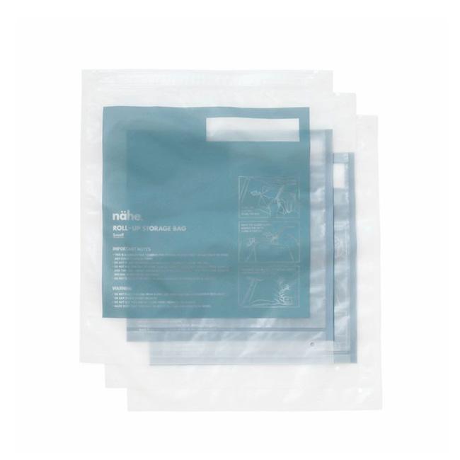 HIGHTIDE nahe ハイタイド ネーエ ロールアップストレージバッグ S EZ050 衣類用圧縮袋 3枚セット 2024 秋冬 |  | 05